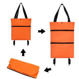 Folding Shopping Trolley Bag