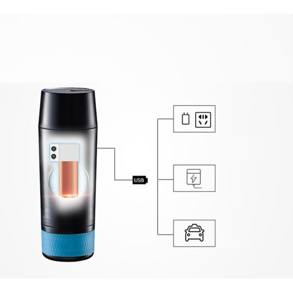 80ml 5V Mini Capsule Coffee Machine 6 Watt Italian