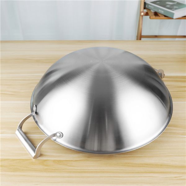 Compound Stovetop Frying Pan 42cm With Stainless Steel Cover