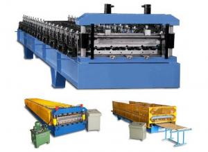 Quality Wall Cladding Corrugated Roll Forming Machine customized With Hydraulic wholesale