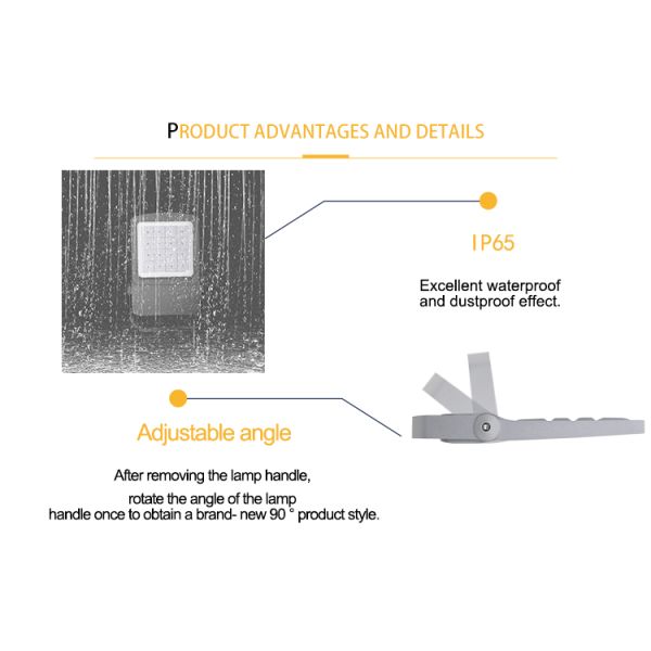 Waterproof Outdoor Led Stadium Flood Light 50w Ip66 Landscape Garden Spot Led