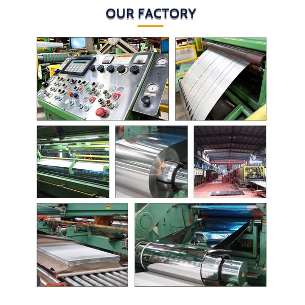 JIS SUS201 SUS304 Stainless Steel Coil 1000mm 1219mm Width 2B NO.1 NO 4 8K Surface