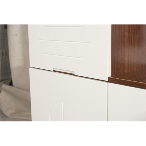 Multi - Role Hall Divider Cabinet Creating Functional Modern Interior Design