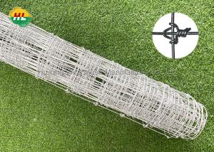 Quality 100m Heavy Zinc Coating Knotted Wire Mesh For Goat Horse Fencing wholesale