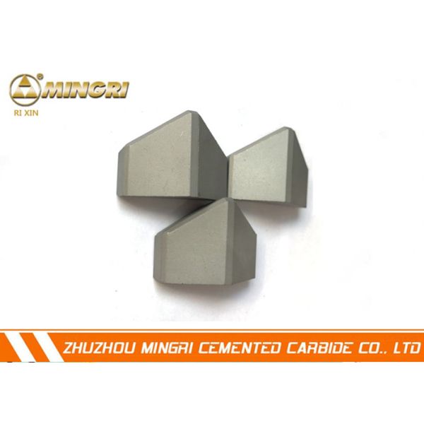 YG13C Sand Blasting Inserted Shield Bits Tungsten Carbide Material