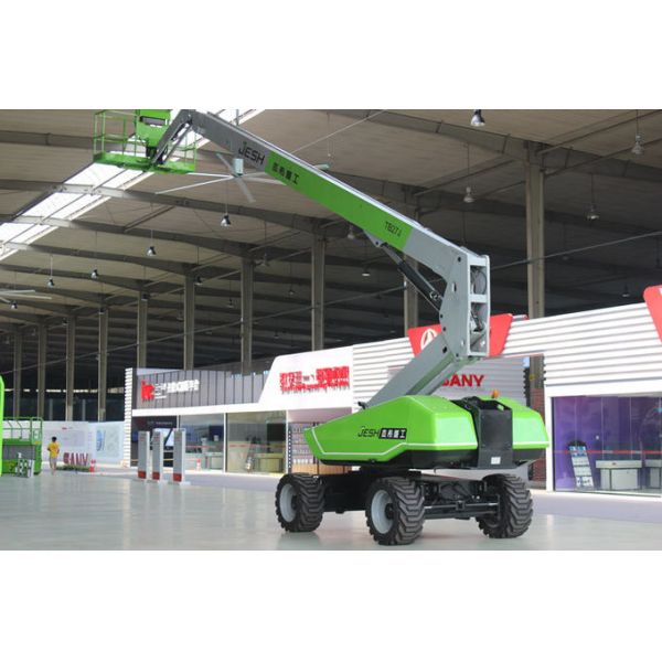 Telescopic Boom Lift -60°~75° Jib Rotation with ISO certification