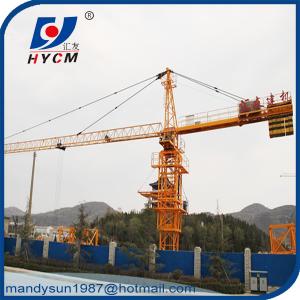 Quality QTZ6515 Topkit Tower Crane 10 ton 65m Jib Construction Crane with Remote Control wholesale