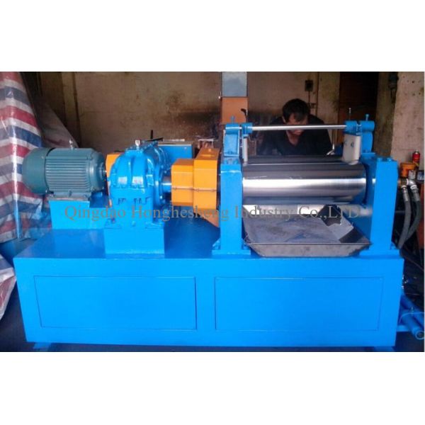 160x350mm Silicone Plastic Used Rubber Mixing Mill Open Rubber Mixing Machine