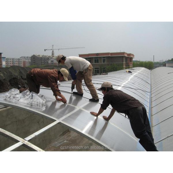 PC Plastic Polycarbonate Sheet Multi Span Hydroponic Greenhouse