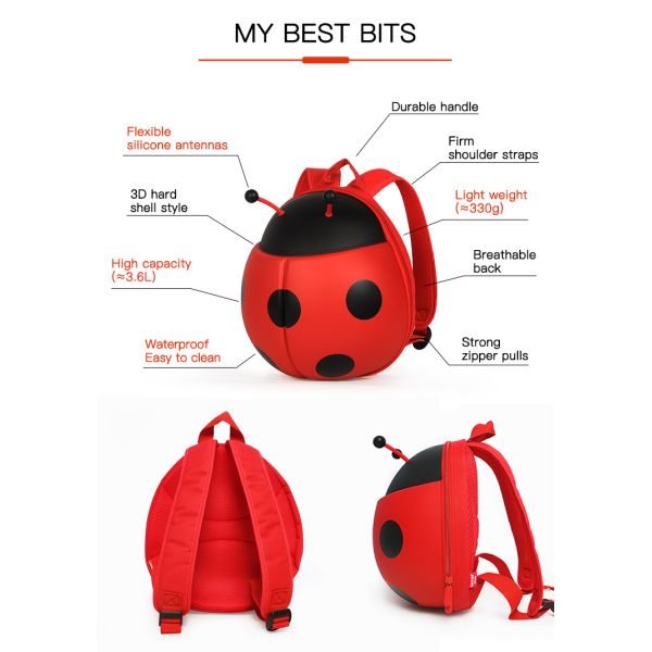 Superctue OEM Student School Bags Children Backpack Bag Waterproof Eva Backpack