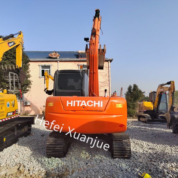 Zaxis70 In 2020 Max Digging Radius 6320 Used Hitachi Excavator With Red Color