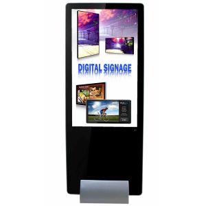 China Ultra Slim Touch Vertical Digital Signage Display For Advertising Video Player on sale