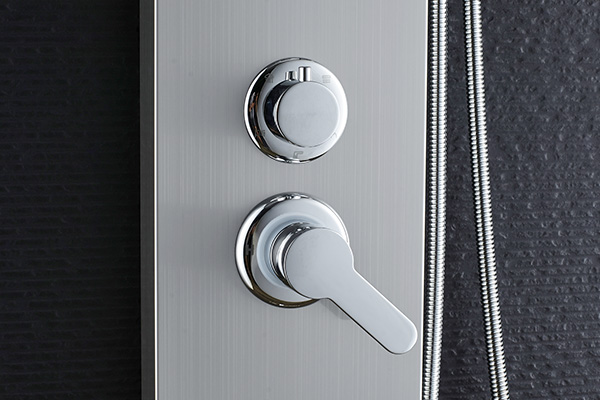 Pressure Balanced Thermostatic Shower Panel ROVATE Digital Temperature Display