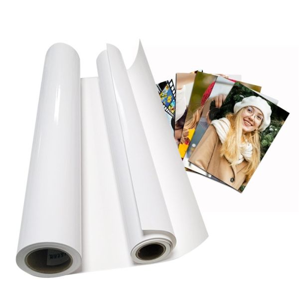 190gsm Aqueous Ink RC Photo Paper Roll For Printing