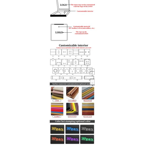 Custom Ring Earrings And Necklace Gift Box Set For Travel Jewelry Storage