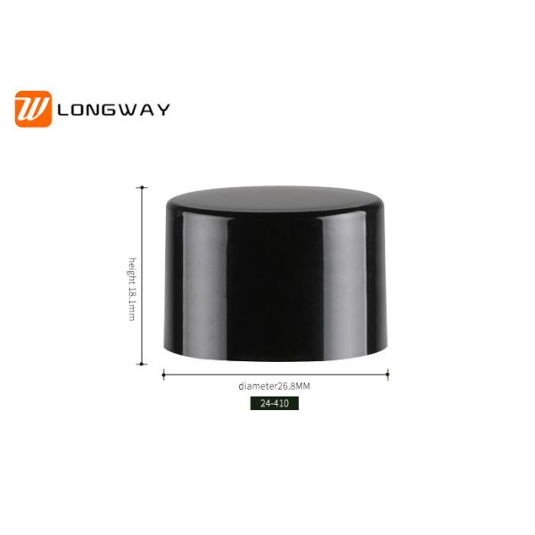 Small 24 / 410 PP Plastic Bottle Screw Caps No Leakage Sample Available