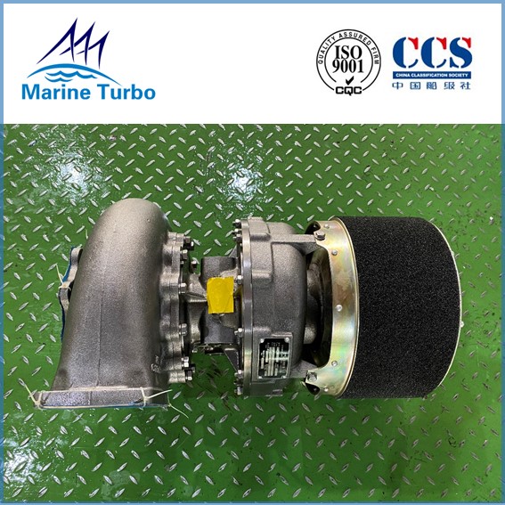AT14 Diesel Engine Marine Turbocharger With Black Filter