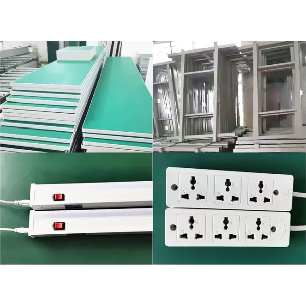 Aluminum Iron Lean Pipe ESD Belt Conveyor Line For Textile Apparel Manufacturing