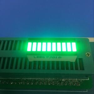 Quality Pure Green 10 LED Light Bar 120MCD - 140MCD Luminous Intensity wholesale