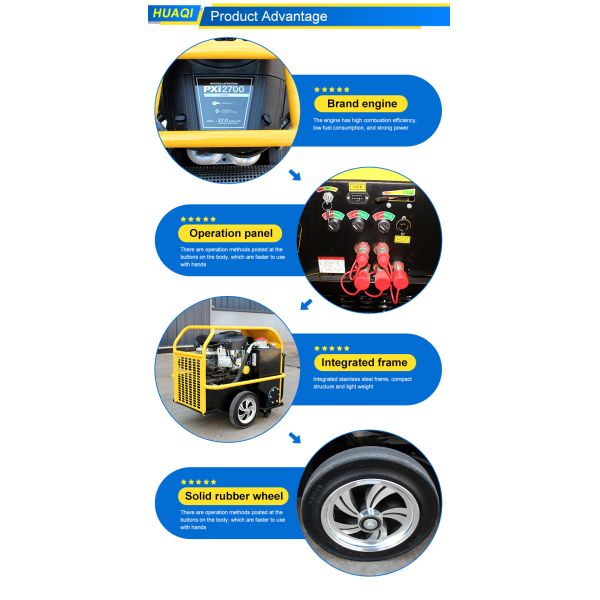 Start Mode Electric Start Optional Hydraulic Control System Hydraulic Power Unit