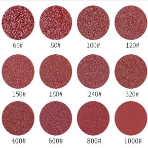 Aluminum Oxide 5 Inch Round Abrasive Sanding Disc