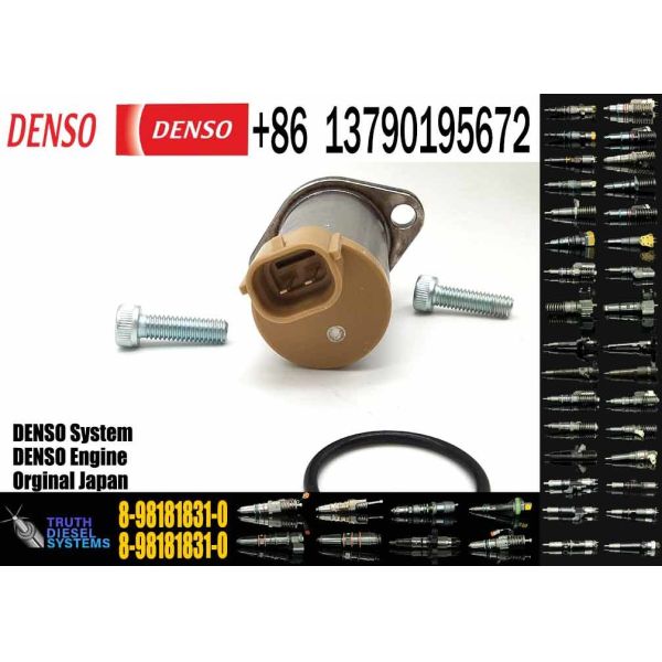 4HK1 6HK1 Engine Fuel Pump Suction Control Valve 8-98181831-0 8981818310 High Pressure Pump Solenoid Valve