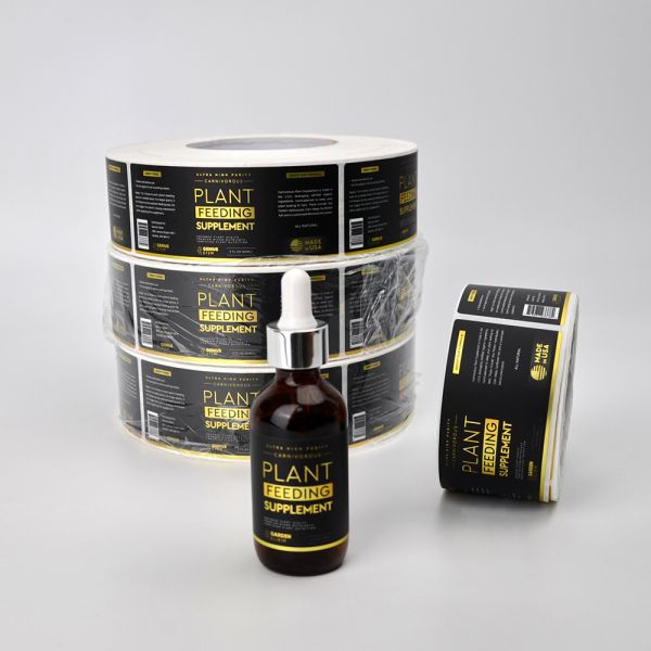 35cm Makeup Plastic Sticker Label Printing For Cosmetics Beauty