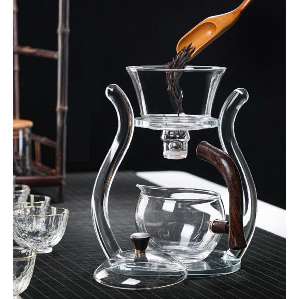 Pumpkin Shaped Heat Resistant Borosilicate Glass Tea Sets