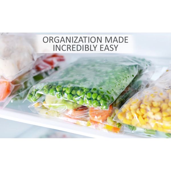 SPN-ONL, zipper bags for vegetable, fruits, meat, fish, food items, refrigerator, bag for dry fruits