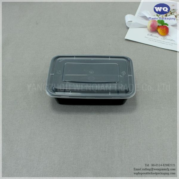 350ml PP Bento Lunch Boxes With Lids Stackable Reusable Microwave Dishwasher & Freezer Safe Grade Pp Plastic Food Box