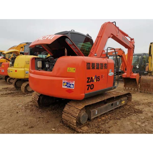 Environment Protection 7T ZX70 Used Hitachi Excavator