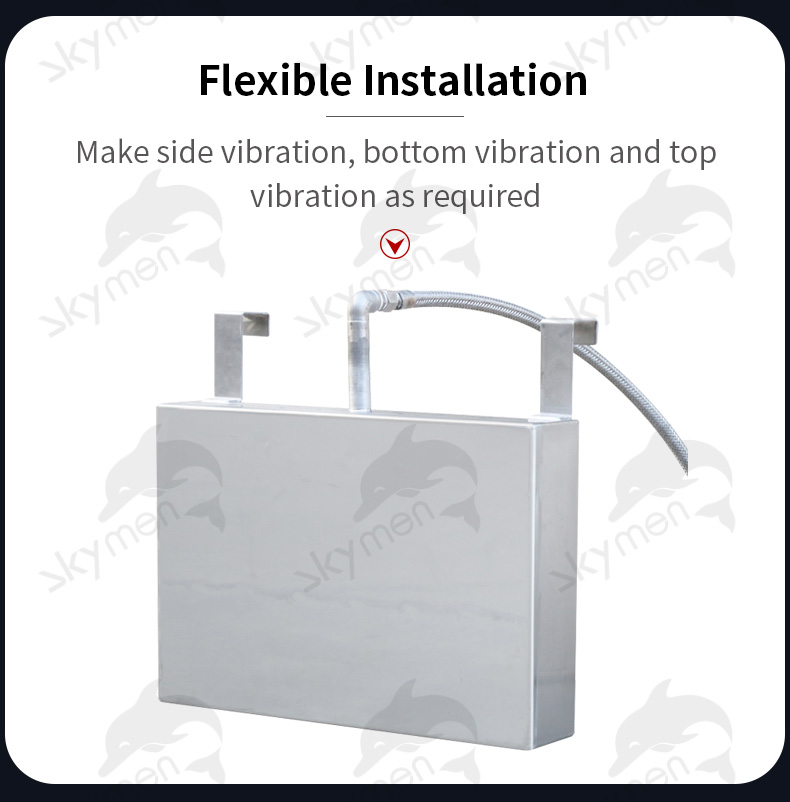2400W Customized Immersible Submersible Transducer Pack Vibrating Plate