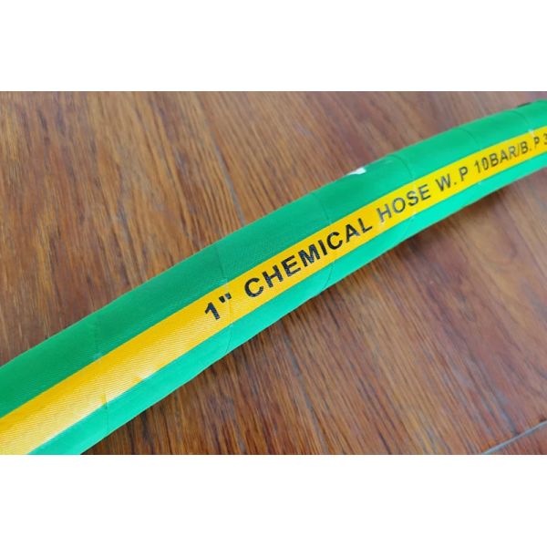 High Pressure Braided Chemical Hose Pipe 2 Inch XLPE Chemical Hose