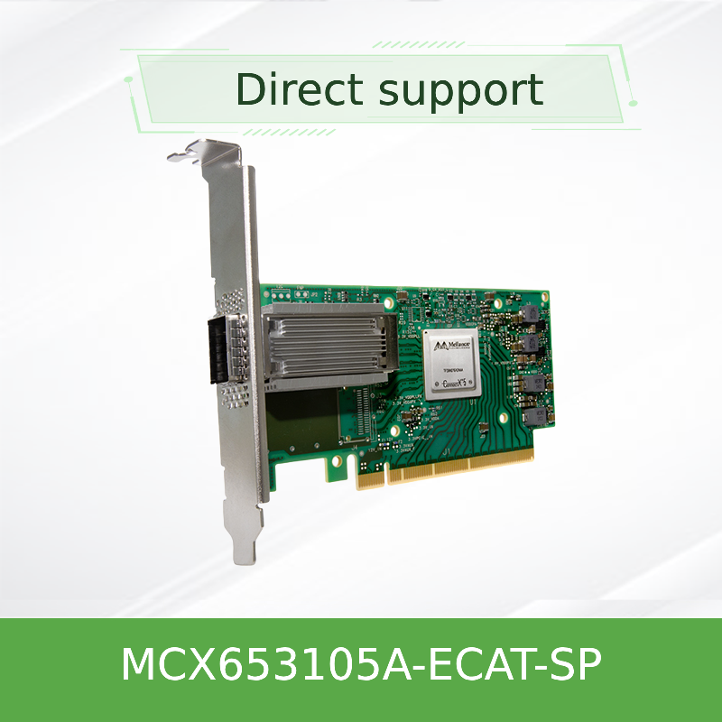 Quality 10gb Mellanox Network Card MCX653105A-ECAT-SP MCX653106A-ECAT High-Performance Networking Solution wholesale