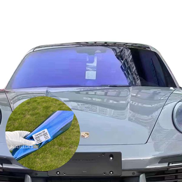 58% VLT Chameleon Window Film with 96% IRR and 99% UVR for Car Glass Protection