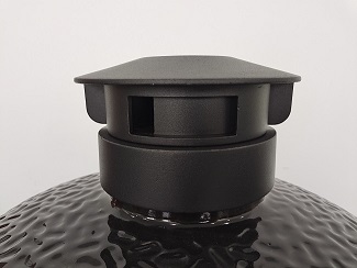 Ceramic Pizza Charcoal Kamado Grill 27 Inch BBQ Bamboo Sidetable 304