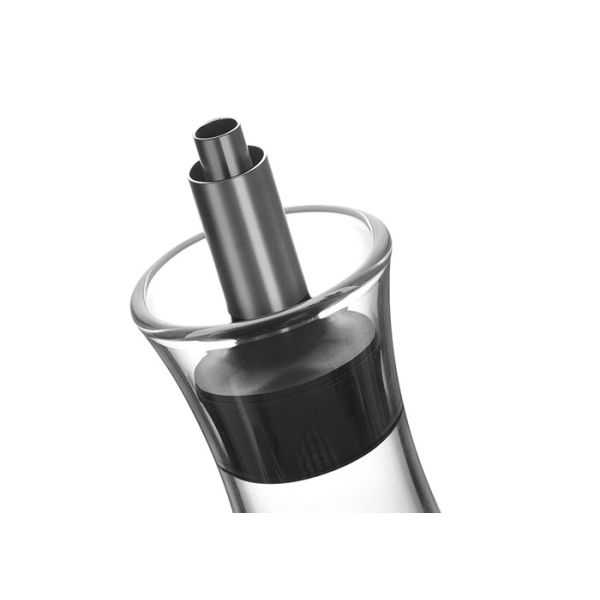 17 Oz Transparent Glass Olive Oil Bottle , Olive Oil Decorative Bottles