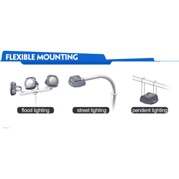 Cool White 21600 Lm Led Stadium Lights 180W 120 Lm/W Led Flood Lights Sports Field