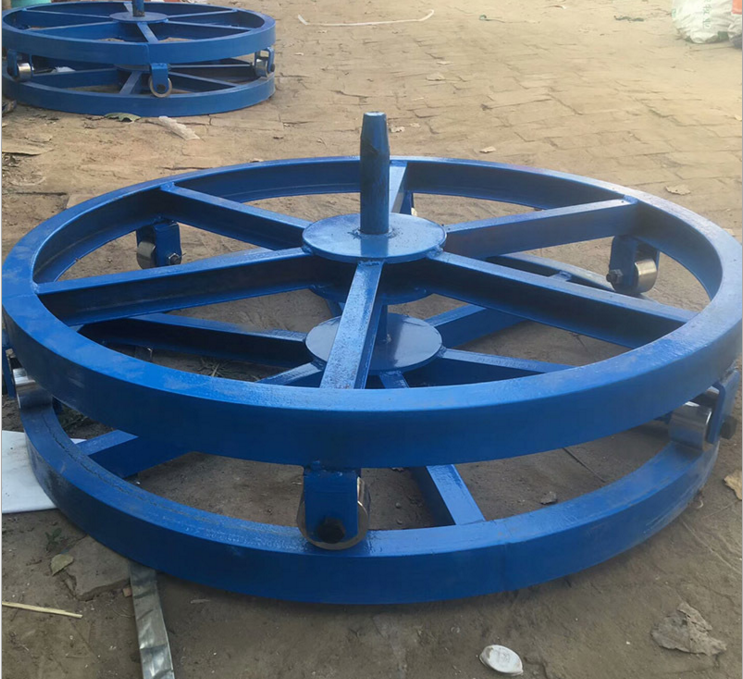 Heavy Duty Transmission Line Stringing Tools Cable drum jack / Pay off Cable Reel Stand