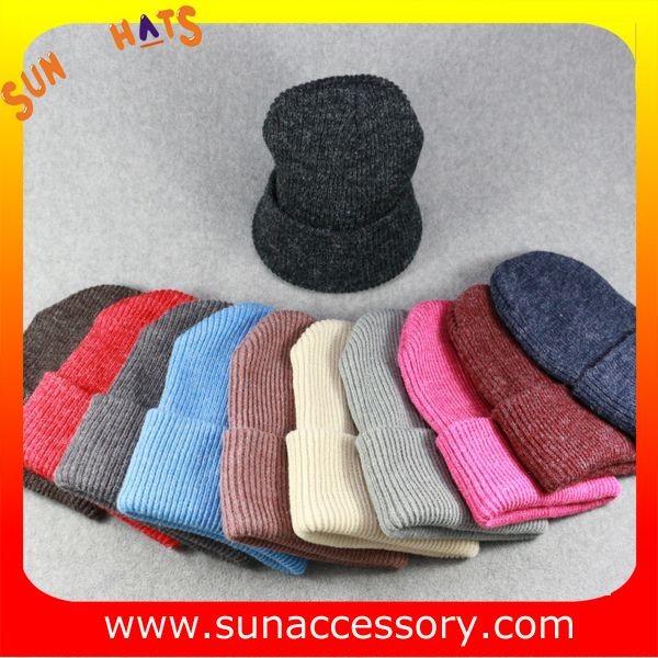 AK17017 Sun Accessory promotion cheap knitted beanie hats for girls ,caps in stock MOQ only 3 pcs