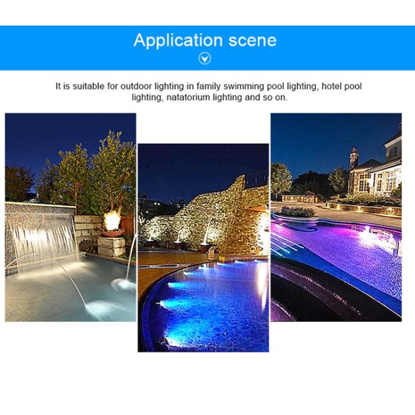 20 Watt GX16D Niche Jandy Par 56 IP68 underwater Spot pools swimming outdoor