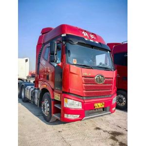 FAW used Heavy Duty 6x4 550hp J6P Tractor Truck