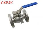 150LB 2'' Flanged Ball Valve Stainless Steel CF8 CF8M Direct Mounting Pad ball