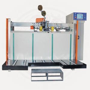 Quality Semi-auto Carton Box Stitching Machine, Carton Box Folding + Stitching + counting + output wholesale