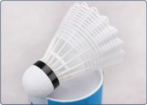 Quality white nylon badminton Nylon Shuttlecock wholesale