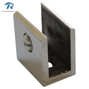 Quality stainless steel glass clamps RS2801, finishing satin and mirror wholesale