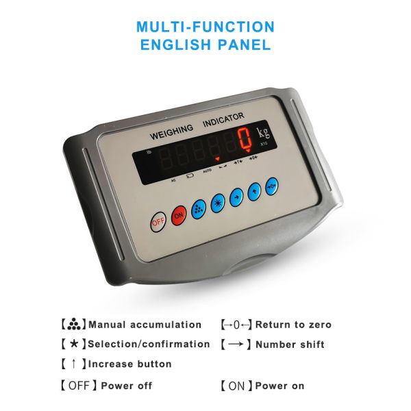 High Precision 500g Floor Scale for Industrial Animal Weighing in Livestock Industry