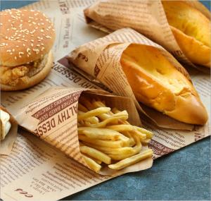 China PE Coating Food Wrapping Paper Air Resistant Easy Clean Non Contaminating on sale