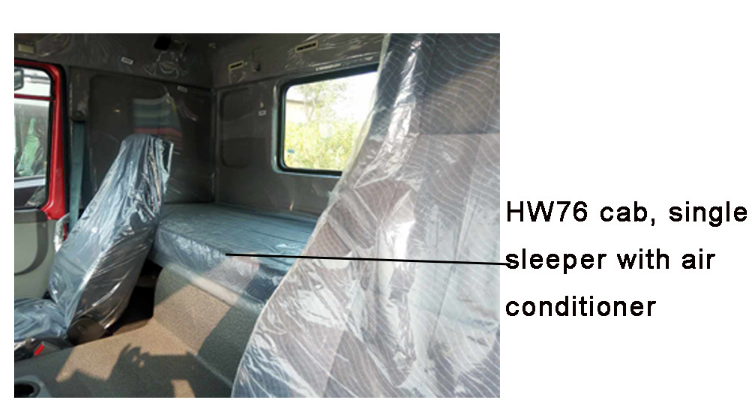 12.00R20 Tire 300-400L Fuel Tank Capacity 371HP 6X4 Tractor Head HOWO Used