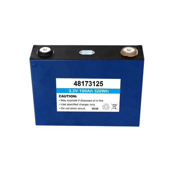 Prismatic Lipo4 Battery Cell 3.2V 100Ah 48173125 Rechargeable Lifepo4 Prismatic Battery Cell for Golf Cart